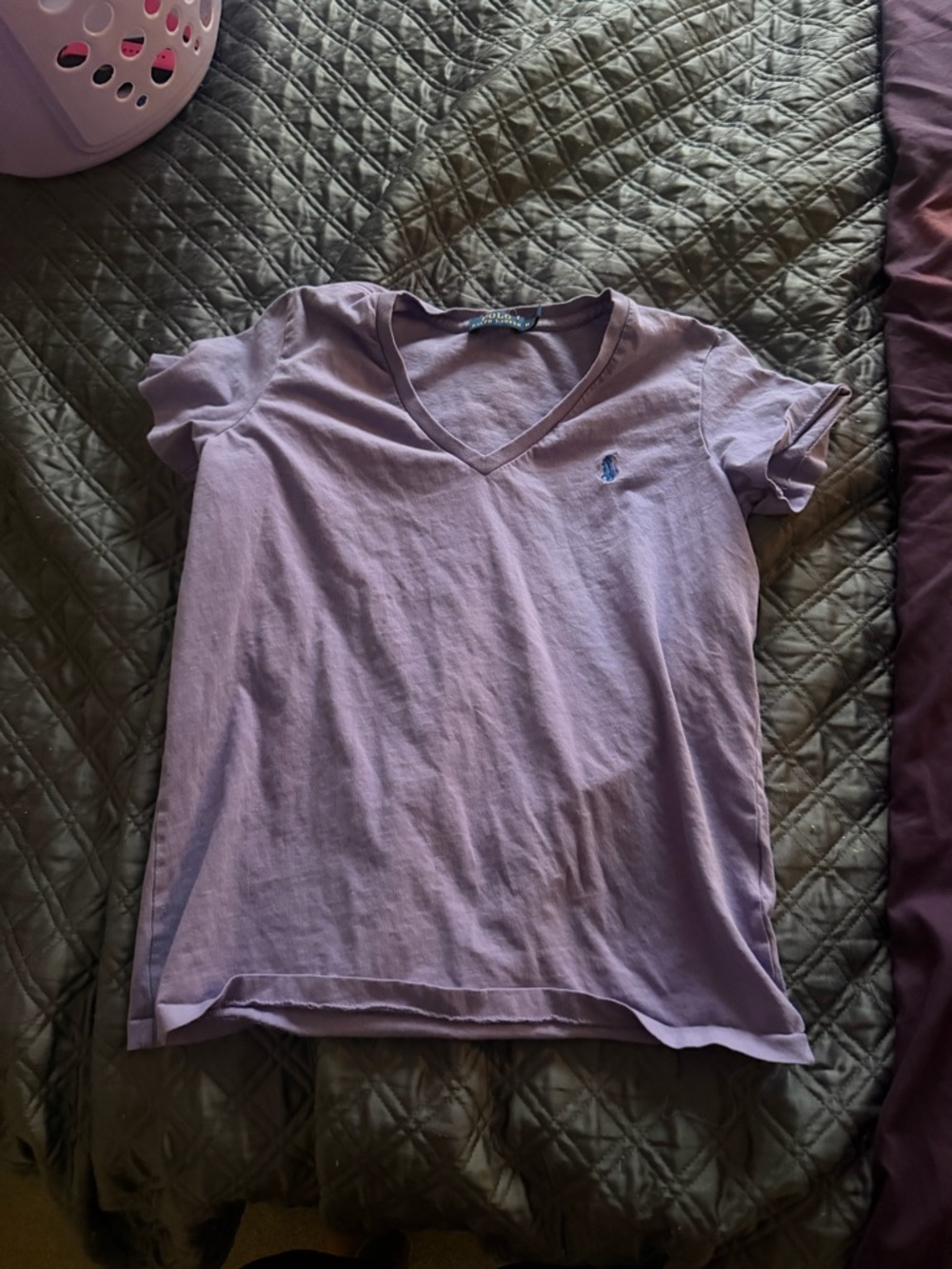 Polo by Ralph Lauren Lavender Crewneck Tee - Purple Label